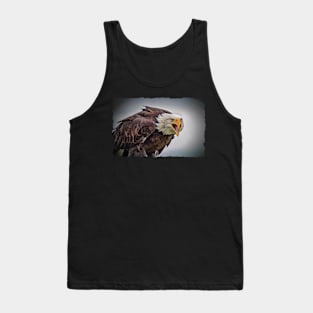 Bald Eagle Design Tank Top